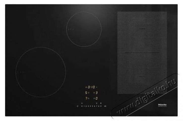 Miele KM 7474 FL 125 Edition Konyhai term&eacute;kek - S&uuml;tő-főzőlap, tűzhely (be&eacute;p&iacute;thető) - Indukci&oacute;s főzőlap (be&eacute;p&iacute;thető) - 529770
