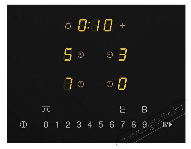 Miele KM 7474 FL 125 Edition Konyhai term&eacute;kek - S&uuml;tő-főzőlap, tűzhely (be&eacute;p&iacute;thető) - Indukci&oacute;s főzőlap (be&eacute;p&iacute;thető) - 529770