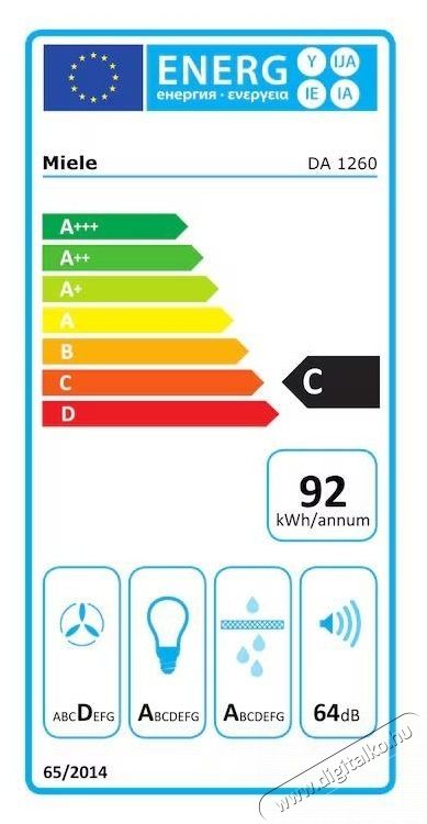 Miele DA 1260 EDST, Be&eacute;p&iacute;tett p&aacute;raelsz&iacute;v&oacute; Konyhai term&eacute;kek - P&aacute;raelsz&iacute;v&oacute; - Be&eacute;p&iacute;thető / kih&uacute;zhat&oacute; - 534384