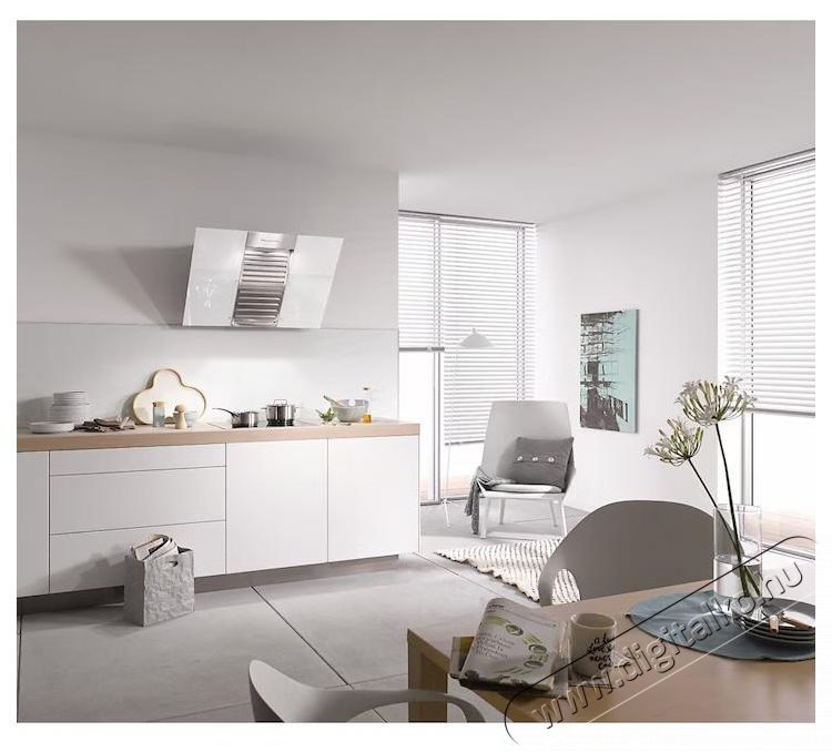 Miele DA 6096 W White Wing fali p&aacute;raelsz&iacute;v&oacute; Konyhai term&eacute;kek - P&aacute;raelsz&iacute;v&oacute; - K&uuml;rtős - 534386