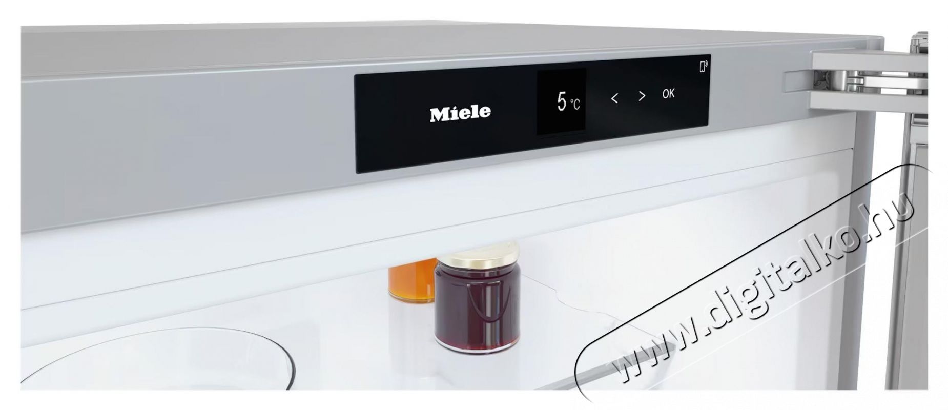 Miele KS 4783 DD edt/cs hűtőszekr&eacute;ny, 399 l, D oszt&aacute;ly, DailyFresh, DynaCool, SoftClose, FlexiBoard, ComfortClean, H 185,5 cm, rozsdamentes ac&eacute;l Konyhai term&eacute;kek - Hűtő, fagyaszt&oacute; (szabadon&aacute;ll&oacute;) - Egyajt&oacute;s hűtő - 535463