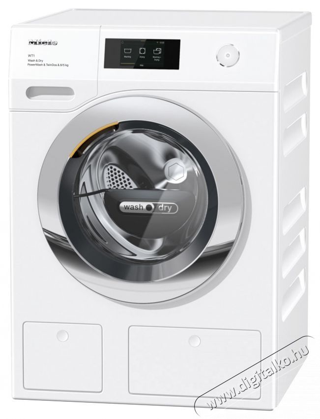 Miele WTR870WPM mos&oacute;-sz&aacute;r&iacute;t&oacute;g&eacute;p, mos&aacute;s 8 kg, sz&aacute;r&iacute;t&aacute;s 5 kg, 1600 rpm, A energiaoszt&aacute;ly, TwinDos, QuickPower, Feh&eacute;r H&aacute;ztart&aacute;s / Otthon / K&uuml;lt&eacute;r - Mos&oacute;g&eacute;p / sz&aacute;r&iacute;t&oacute;g&eacute;p - Mos&oacute;-sz&aacute;r&iacute;t&oacute;g&eacute;p - 537131