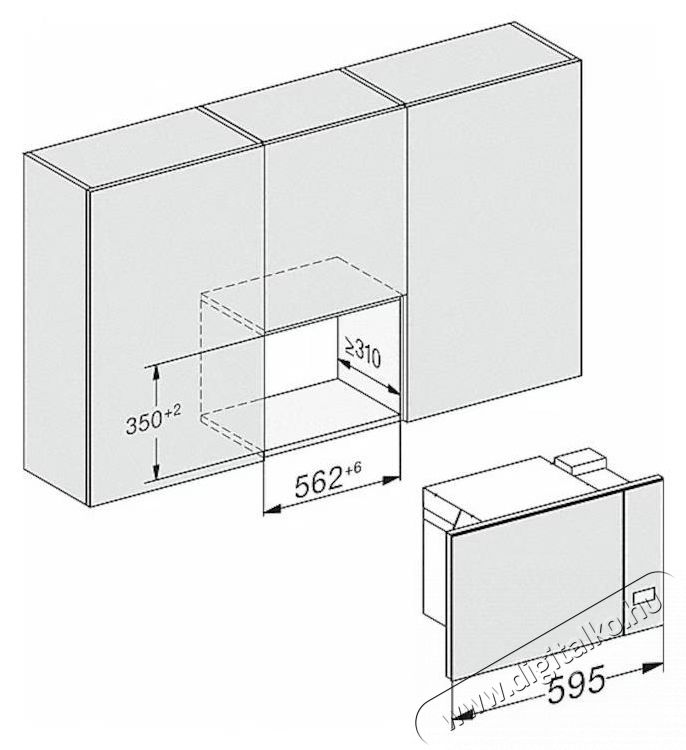 Miele M 2230 SC be&eacute;p&iacute;thető mikr&oacute; Konyhai term&eacute;kek - Mikrohull&aacute;m&uacute; s&uuml;tő - Mikrohull&aacute;m&uacute; s&uuml;tő (be&eacute;p&iacute;thető) - 537604