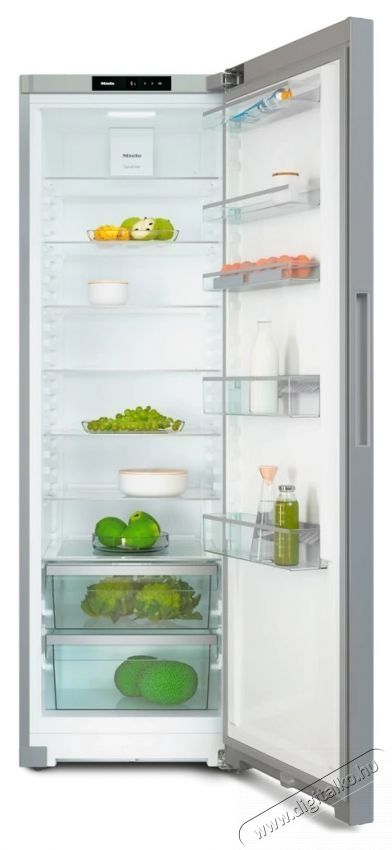 Miele KS 4383 DD el Kombin&aacute;lt hűtőszekr&eacute;ny, 399 l, D energiaoszt&aacute;ly, DailyFresh, DynaCool, ComfortClean, M 185,5, Rozsdamentes ac&eacute;l Konyhai term&eacute;kek - Hűtő, fagyaszt&oacute; (szabadon&aacute;ll&oacute;) - Fagyaszt&oacute; n&eacute;lk&uuml;li hűtő - 540441