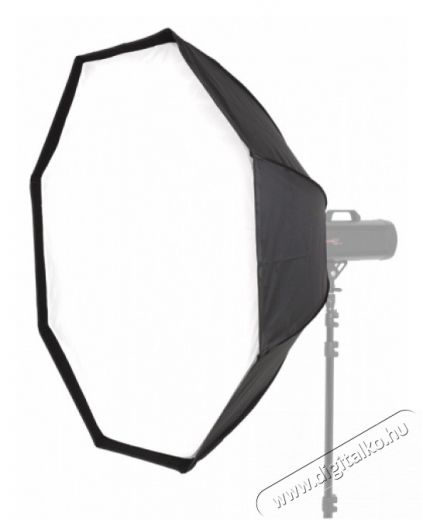 Mikrosat 120cm-es ernyőként nyitható octobox Fotó-Videó kiegészítők - Fényterelő - Softbox - 257031