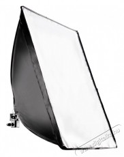 Mikrosat 50x50cm-es nyitható softbox E27 foglalattal (ETM-50x50) Fotó-Videó kiegészítők - Fényterelő - Softbox - 257308