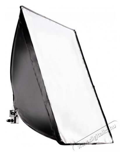 Mikrosat 50x50cm-es nyitható softbox E27 foglalattal (ETM-50x50) Fotó-Videó kiegészítők - Fényterelő - Softbox - 257308