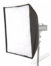 Mikrosat 60x60cm-es professzionális softbox + gyűrű Fotó-Videó kiegészítők - Fényterelő - Softbox - 257046