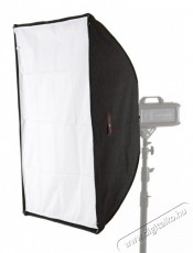 Mikrosat 75x100cm-es professzionális softbox + gyűrű Fotó-Videó kiegészítők - Fényterelő - Softbox - 257049