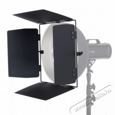 Mikrosat Négyszárnyú fényterelő 430mm-es reflektorhoz Fotó-Videó kiegészítők - Fényterelő - Négyszárnyú fényterelő - 257110