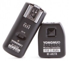 Yongnuo YN-602 rádióskioldó szett (Nikon) Fotó-Videó kiegészítők - Vaku kiegészítő - Jeladó / távkioldó - 273044