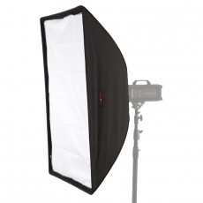 Mikrosat 100*140 cm-es Pro softbox + gyűrű Fotó-Videó kiegészítők - Fényterelő - Softbox - 296480