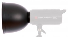 Mikrosat 25,5 cm-es 65&#176; Focus reflektor Fotó-Videó kiegészítők - Fényterelő - Reflektor - 275828