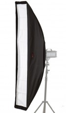 Mikrosat 30*180 cm-es Pro softbox + gyűrű Fotó-Videó kiegészítők - Fényterelő - Softbox - 296477