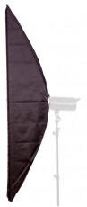 Mikrosat 40x180 cm -es softbox méhsejtráccsal Fotó-Videó kiegészítők - Fényterelő - Softbox - 280407