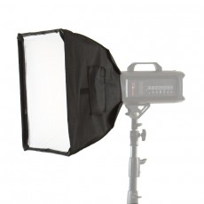 Mikrosat 45x45 cm-es Pro softbox + gyűrű Fotó-Videó kiegészítők - Fényterelő - Softbox - 296478