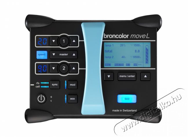 Broncolor Move 1200L Outdoor Kit 2 stúdió vaku Fotó-Videó kiegészítők - Vaku - Stúdió vaku - 290340