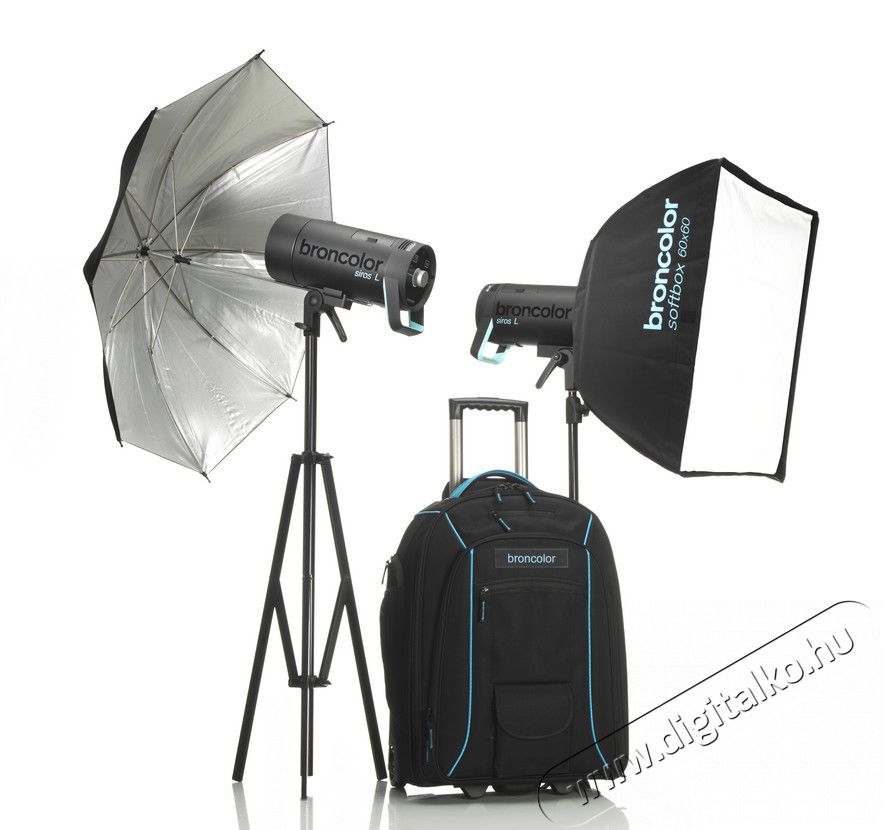 Broncolor Siros 400 L outdoor kit Fotó-Videó kiegészítők - Vaku - Stúdió vaku - 302048