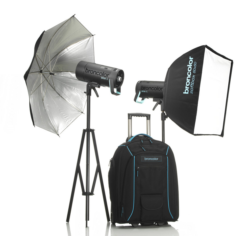 Broncolor Siros 800 L outdoor kit Fotó-Videó kiegészítők - Vaku - Stúdió vaku - 302049