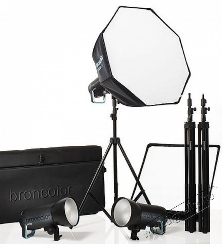 Broncolor Siros 800 S Pro Kit 3 PW stúdió vaku Fotó-Videó kiegészítők - Vaku - Stúdió vaku - 290343