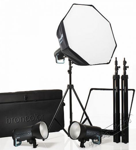 Broncolor Siros 800 S Pro Kit 3 PW stúdió vaku Fotó-Videó kiegészítők - Vaku - Stúdió vaku - 290343