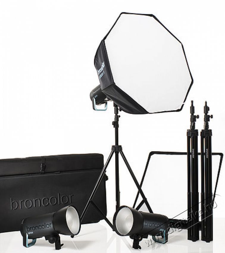Broncolor Siros 800 S Pro Kit 3 RFS2.1 stúdió vaku Fotó-Videó kiegészítők - Vaku - Stúdió vaku - 290342