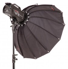 Mikrosat Flash-Mob 4 "Dodi-Box" kit (1x400Ws)  Vakuszett Fotó-Videó kiegészítők - Vaku - Stúdió vaku - 278444