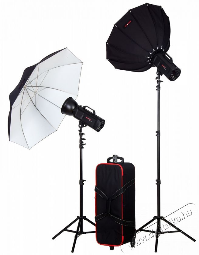 Mikrosat Flash-Mob 4 Canon HSS (2x 400Ws) vaku szett Fotó-Videó kiegészítők - Vaku - Stúdió vaku - 290362