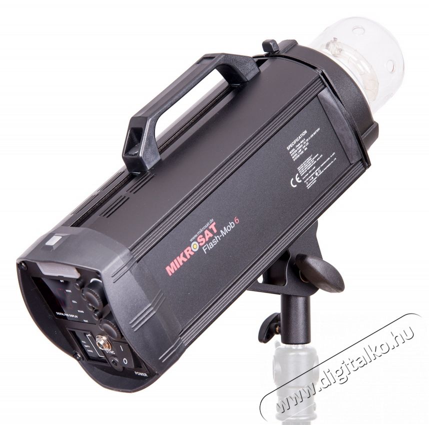 Mikrosat Flash-Mob 6 "Dodi-Box" kit (1x600Ws) Canon HSS stúdió vaku Fotó-Videó kiegészítők - Vaku - Stúdió vaku - 290366