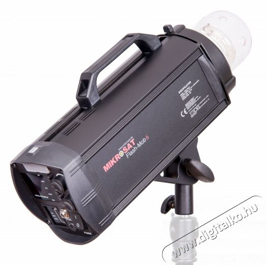 Mikrosat Flash-Mob 6 "Dodi-Box" kit (1x600Ws) Canon HSS stúdió vaku Fotó-Videó kiegészítők - Vaku - Stúdió vaku - 290366