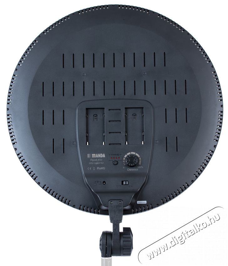 Mikrosat LED Panel Rpad-450 LED lámpa AC/NP-F 75 W 5600K Fotó-Videó kiegészítők - Lámpa - LED lámpa - 305681