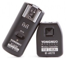 Yongnuo RF-602 rádióskioldó szett (Canon) Fotó-Videó kiegészítők - Vaku kiegészítő - Jeladó / távkioldó - 273045