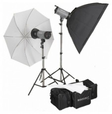 Mikrosat Basic Light Kit (2x320Ws) stúdió vaku Fotó-Videó kiegészítők - Vaku - Stúdió vaku - 290307
