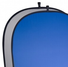 Mikrosat Összecsukható háttér (150 cm x 200 cm) - szürke/kék Fotó-Videó kiegészítők - Háttér - Vászon háttér - 281577