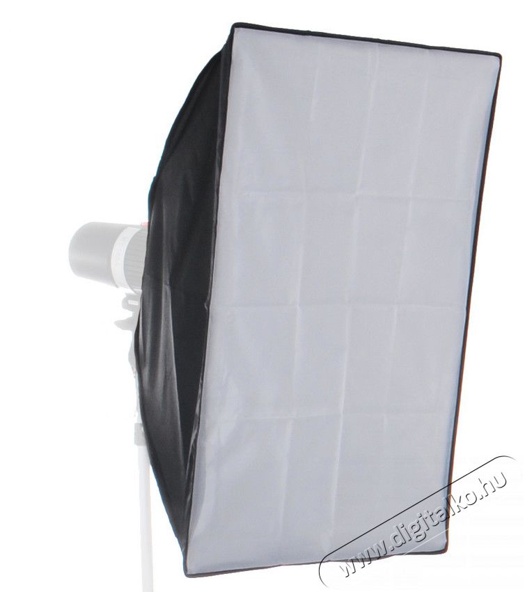 Mikrosat 50x70 cm softbox Házi stúdióhoz (Nem Bowens) Fotó-Videó kiegészítők - Fényterelő - Softbox - 275860
