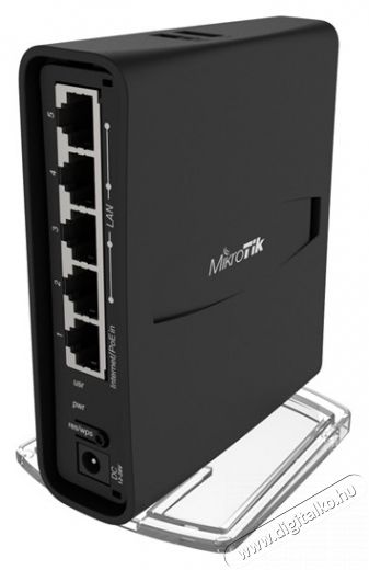 MikroTik hAP ac2 RBD52G-5HacD2HnD-TC L4 128Mb 5xGbE Dual-Band Vezeték nélküli router Iroda és számítástechnika - Hálózat - Router - 387289