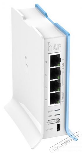 MikroTik hAP lite RB941-2nd-TC L4 32Mb 4x FE LAN Router Iroda és számítástechnika - Hálózat - Router - 386876
