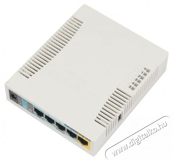 MikroTik RB951Ui-2HnD L4 128Mb 5x FE LAN Router Iroda és számítástechnika - Hálózat - Router - 386889