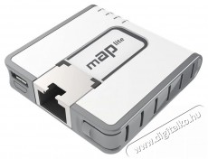 MikroTik mAP lite 64MB RAM, 1xLAN, 2,4GHz integrált antennás wifi router Iroda és számítástechnika - Hálózat - Router - 387350