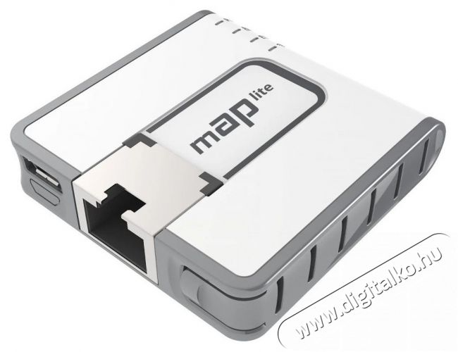 MikroTik mAP lite 64MB RAM, 1xLAN, 2,4GHz integrált antennás wifi router Iroda és számítástechnika - Hálózat - Router - 387350