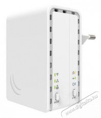 MikroTik PL7411-2nD PWR-LINE AP 1x FE LAN port 2,4GHz wireless integrált antenna Tv kiegészítők - Wi-Fi adapter - 387126