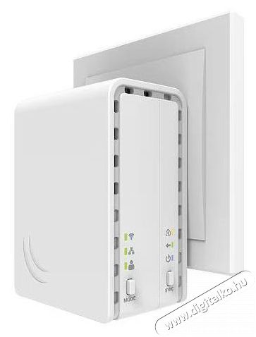 MikroTik PL7411-2nD PWR-LINE AP 1x FE LAN port 2,4GHz wireless integrált antenna Tv kiegészítők - Wi-Fi adapter - 387126