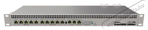 MikroTik RB1100AHx4 Dude edition L6 1GB 13x GbE LAN Router Iroda és számítástechnika - Hálózat - Router - 406638