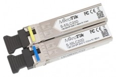 MikroTik S-3553LC20D SFP modul pár 1.25G SM 20km 1310nm/1550nm Iroda és számítástechnika - Hálózat - Hálózati kiegészítő - 407885