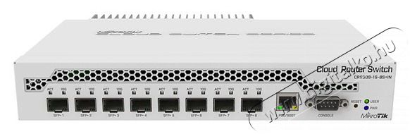 MikroTik CRS309-1G-8S+IN 1xGbE LAN 8x10GbE SFP+ Cloud Router Switch Iroda &eacute;s sz&aacute;m&iacute;t&aacute;stechnika - Egy&eacute;b sz&aacute;m&iacute;t&aacute;stechnikai term&eacute;k - 411657