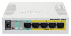 MikroTik RB260GSP/CSS106-1G-4P-1S 5port GbE 1xGbE SFP PoE switch Iroda és számítástechnika - Hálózat - Switch - 415780