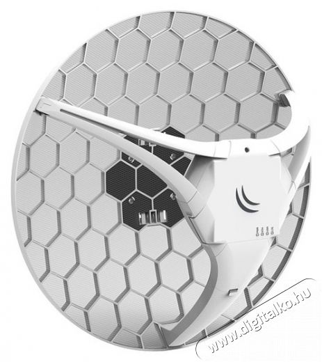 MikroTik LHG LTE6 kit 17dBi 25 fokos LTE antenna 1xLAN port 1xSIM foglalat 1x beépített LTE CAT6 modem Tv kiegészítők - Antenna - Kültéri antenna - 420387