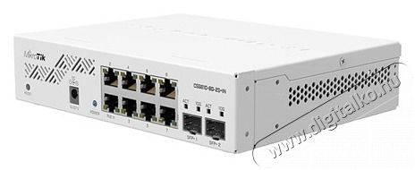 MikroTik CSS610-8G-2S+IN 8xGbE LAN 2xSFP+ port Cloud Smart Switch Iroda és számítástechnika - Hálózat - Switch - 429067