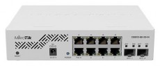 MikroTik CSS610-8G-2S+IN 8xGbE LAN 2xSFP+ port Cloud Smart Switch Iroda és számítástechnika - Hálózat - Switch - 429067