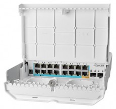 MikroTik netPower 15FR 16xFE LAN 2x SFP port kültéri switch Iroda és számítástechnika - Hálózat - Switch - 428918